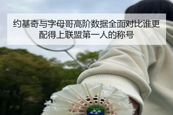 约基奇与字母哥高阶数据全面对比谁更配得上联盟第一人的称号
